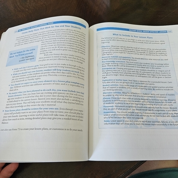 The First-Year Teacher's Survival Guide by Julia Thompson, Softcover Book - Picture 6 of 6